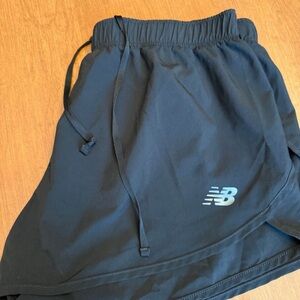 New Balance Men's Black Athletic Shorts